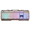 2019 waterproof and dustproof design  LED Rainbow Color Backlight Gaming Game USB Wired Keyboard Mouse Set LOL for Windows 8/7 - Image 3
