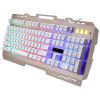 2019 waterproof and dustproof design  LED Rainbow Color Backlight Gaming Game USB Wired Keyboard Mouse Set LOL for Windows 8/7 - Image 5