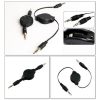 Car Aux Cord 1m Nylon Jack Audio Cable 3.5 mm to 3.5mm Aux Cable Male to Male Cloth Audio Aux Cable Gold Plug for iphone speaker - Image 5