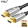 FSU HDMI cable 2.0 1080P 4K 3D HDMI to HDMI Connector Adapter for PC HDTV Projector hdmi switcher splitter ps3/4 0.5m 1m 2m 3m