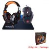 G2000 Hifi Pro Gaming Headphone Game Headset+2400 DPI X7 Pro Gaming Mouse Gift Big Gaming Mousepad Pro Gamer in Stock