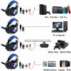 Gaming Headset PS4 Headphones Game Earphones Wired Bass Stereo Casque with Microphone For PS4 New Xbox One Laptop Tablet Gamer - Image 3