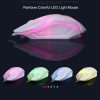 Gaming keyboard Colorful LED Illuminated Backlit USB Wired PC Rainbow Anti-skid and waterproof design Gaming Keyboard Mouse Set - Image 5