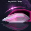 Gaming keyboard Colorful LED Illuminated Backlit USB Wired PC Rainbow Anti-skid and waterproof design Gaming Keyboard Mouse Set - Image 6