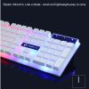 Gaming keyboard Colorful LED Illuminated Backlit USB Wired PC Rainbow Anti-skid and waterproof design Gaming Keyboard Mouse Set - Image 4