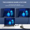 HDCP 4K HDMI Splitter Full HD 1080p Video HDMI Switch Switcher 1X2 Split 1 in 2 Out Amplifier Dual Display For HDTV DVD PS3 Xbox - Image 2
