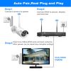 Hiseeu 8CH Wireless CCTV System 1080P 1TB 4pcs 2MP NVR IP IR-CUT outdoor CCTV Camera IP Security System Video Surveillance Kit - Image 5