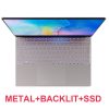 15.6 Inch Laptops 8GB RAM 128G 256G 512GB 1TB SSD Metal Body 1080P Win10 OS Backlit Keyboard Dual Band WiFi Notebook Computer