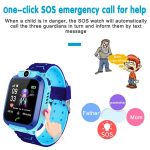 Children'S Watch Kids Smart Waterproof Watch Anti-Lost Kid Wristwatch With GPS Positioning And SOS Function For Android And IOS