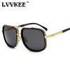 Classic Oversized Men Sunglasses Luxury Brand Women mach one Sun Glasses Square retro Oculos de sol Male UV400 Mirror Eyewear - Image 4