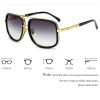 Classic Oversized Men Sunglasses Luxury Brand Women mach one Sun Glasses Square retro Oculos de sol Male UV400 Mirror Eyewear - Image 5