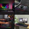 Gaming Mouse Pad RGB Mouse Pad Gamer Computer Mousepad RGB Backlit Mause Pad Large Mousepad XXL For Desk Keyboard LED Mice Mat - Image 6
