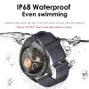 LIGE New Smart Watch IP68 Heart Rate Monitor Fitness Watch Blood Pressure Alarm Clock Pedometer Sports Smart Watch Men Women+Box - Image 3