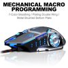 New Tri-color Backlight Pro Gamer Keyboard Gaming Keyboard 6 Buttons 3200 DPI Mechanical LED Backlight Pro Gaming Mouse - Image 5