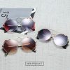 SIMPRECT 2019 Round Steampunk Sunglasses Women Men Fashion Gothic Punk Black Leather Sun Glasses Retro Vintage Brand Sunglass - Image 2