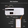 AUN Full HD Projector F30UP, 1920x1080P. Android 6.0 (2G+16G) WIFI, MINI LED Projector for Home Cinema, Support 4K video Beamer - Image 6