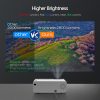 AUN LED MINI Projector D60, 1280x720P Resolution, Portable 3D video Beamer, Home Cinema, Optional Android WIFI Proyector D60S - Image 4