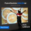 AUN LED MINI Projector D60, 1280x720P Resolution, Portable 3D video Beamer, Home Cinema, Optional Android WIFI Proyector D60S - Image 5