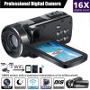 Cewaal P7 Full HD 4K 1080P Video Camera Professional Night Vision Anti-Shake Digital Photo Vlog Camera Camcorder Flow Stabilizer