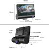 E-ACE Car DVR 3 Cameras Lens 4.0 Inch Dash Camera Dual Lens With Rear view Camera Video Recorder Auto Registration DVRs Dash Cam - Image 4