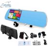 GPS Dash Cam 5.0 '' touch screen Registrar Video Recorder Camcorder 1080p Rear View Mirror rear view car DVR Camera WiFi