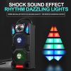 Newmine A1 Portable DJ Player Wireless Bluetooth Outdoor High-power Party LED Light Audio Subwoofer Speakers Support Computer - Image 3