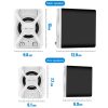 Portable Combination Speakers 3D Stereo Subwoofer PC Speaker Bass Music DJ USB Computer Speakers for Laptop Phone TV - Image 2