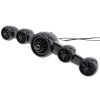 SADA D-219 Bluetooth AUX Multi-media Soundbar Desktop  Subwoofer Mini Aircraft PC Speaker with 3 Speaker Units/Stereo Surround - Image 4