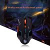 2.4Ghz Wireless Mouse Gaming Slient Mouse USB 2400 DPI Ergonomic Design 6 Buttons Scrub Black Noiseless Mouse for PC Laptop - Image 5