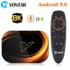 2020 VONTAR X3 4GB 128GB 8K TVBOX Amlogic S905X3 Smart TV BOX Android 9.0 Wifi 1080P 4K Android TV Set Top Box 4GB 64GB 32GB