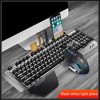 K680 Wireless Charging Keyboard Mouse Set 2.4GHz Wireless Waterproof Gaming Keyboard with Mouse mixed light - Image 2