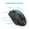 TeckNet 2.4GHz Wireless Mouse Optical Gaming Mouse Programmable Macro 4800DPI 8 Buttons Mouse Gamer Wireless Mice For PC Laptop - Image 5