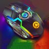 Wireless Gaming Mouse Rechargeable Gaming Mouse Silent Ergonomic 7 Keys RGB Backlit 1600 DPI mouse for Laptop Computer Pro Gamer - Image 4