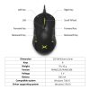 Delux M627 PMW3389 Sensor Wired + Wireless RGB Gaming Mouse 16000 DPI 8 Buttons Left and Right hand Mice With DIY Side Wings - Image 5