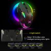 Delux M628 Computer Gaming Mouse 9 Buttons 16000DPI RGB Optical Wired Gamer Mause Both Hands PC Mice with Weight Set For Gamer - Image 2