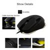 Delux M628 Computer Gaming Mouse 9 Buttons 16000DPI RGB Optical Wired Gamer Mause Both Hands PC Mice with Weight Set For Gamer - Image 4