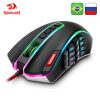 Redragon LEGEND M990 USB wired RGB Gaming Mouse 24000DPI 24buttons programmable game mice backlight ergonomic laptop PC computer