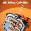 LOKMAT APPLLP 4 MAX Android Smart Watch Phone Fitness Tracker Touch Screen Dual Camera GPS Wifi Call Wacth Heart Rate Monitor - Image 3